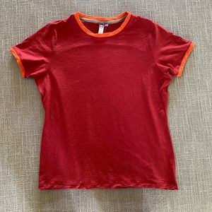 Merino Wool Ibex Scoop Neck Tee Shirt
